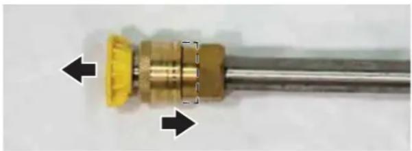 WESTINGHOUSE WP23000 - Cambiar la boquilla - 2