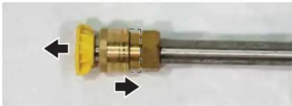WESTINGHOUSE WP23000 - Changing the Nozzle - 2