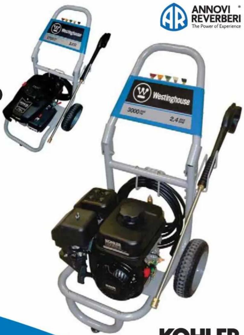 WESTINGHOUSE WP23000 - Pressure Washer Owner's Manual Manual del Propietario - 3
