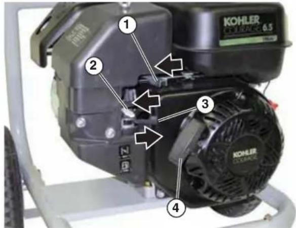 KOHLER 6.5 ① ② ③ ④