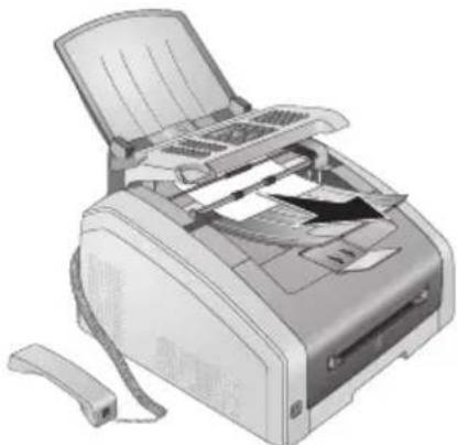 SAGEMCOM FAX 4575 - FIXING A DOCUMENT JAM - 2