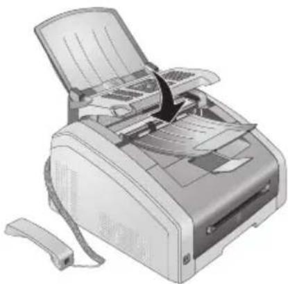 SAGEMCOM FAX 4570 - FIXING A DOCUMENT JAM - 3