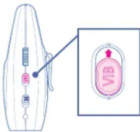Diagram showing a device with labeled ports and an inset highlighting a component labeled 'VB'.