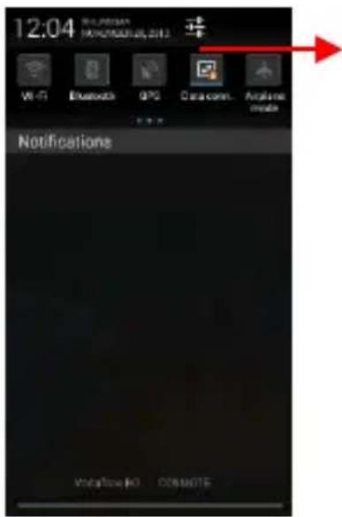 12:04 WIFI/837AN 1906/08/2013 Wi-Fi Bluetooth GPS Dataconn... Airplane mode Notifications VideoTime 60 COM/6015