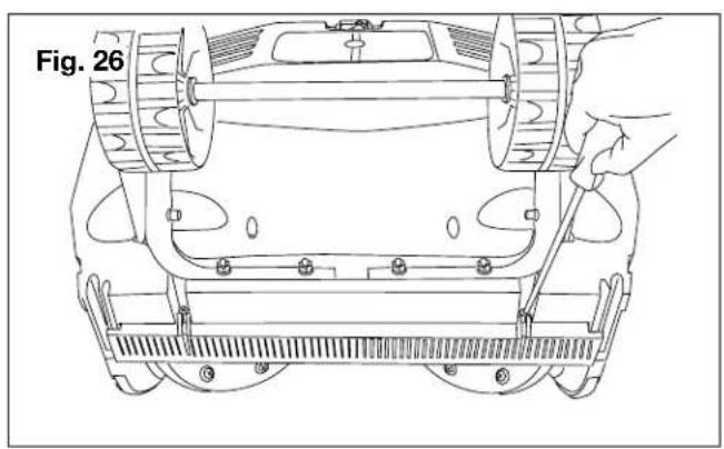 Snow Joe SJ622E - Replacing the Scraper Bar - 3