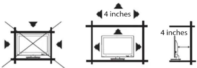 4 inches 4 inches