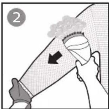 Illustration of hands holding a cup with steam rising, no text or symbols present