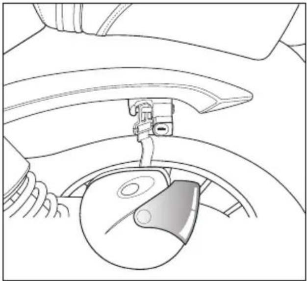 HYOSUNG Aquila Classic GV700C - HELMET HOLDER - 2