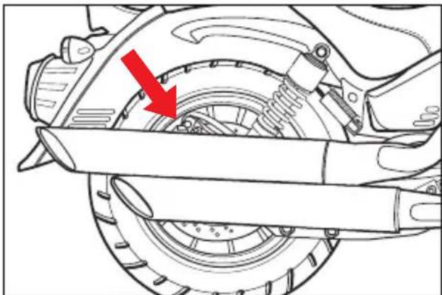 HYOSUNG Aquila Classic GV700C - - BRAKE PADS - 2