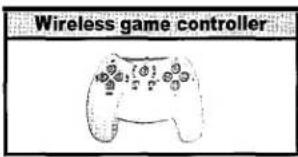 Wireless game controller
