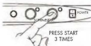 SCRIMESTART POWER PRESS START 3 TIMES