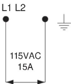 L1 L2 115VAC 15A