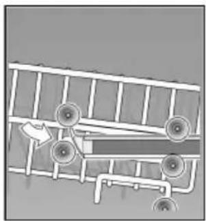 Profilo BM2002E - Top basket with upper and lower roller pairs - 2