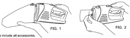 FIG. 1 FIG. 2 include all accessories.