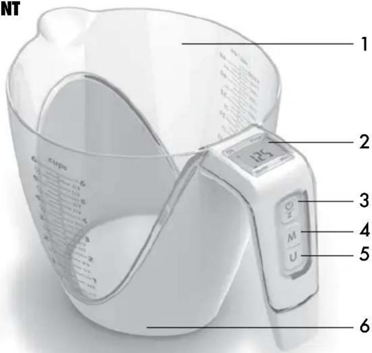 NT 1 2 3 4 5 6 Cups 125 M U
