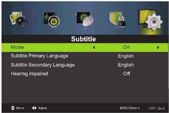 Miia MTV-C40DLEFHD - Lingue audio - 2