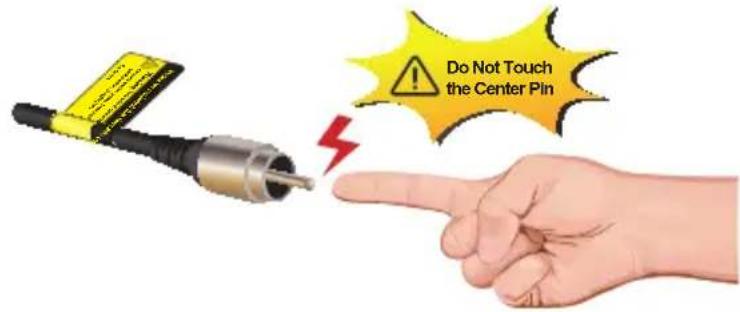 Do Not Touch the Center Pin