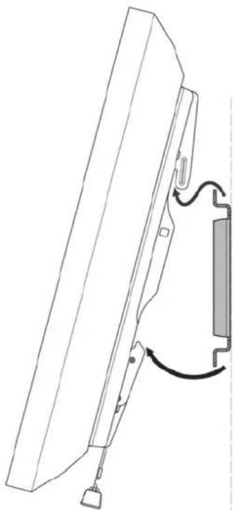 Dynex DX-TVM112 - Removing the TV from the wall plate - 3