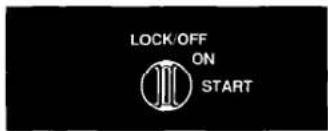 LOCK/OFF ON START