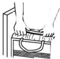 KENMORE 665.13633100 - To remove a filled bag - 2