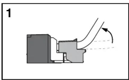 Panduit CJ5E88TBU - TERMINATION CAP REMOVAL - 1