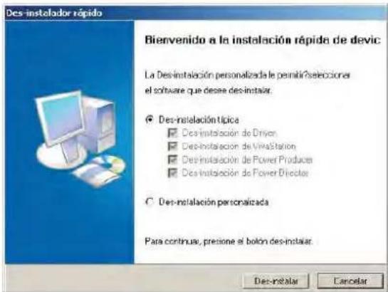 Sveon STV50 - Uninstallation - 1