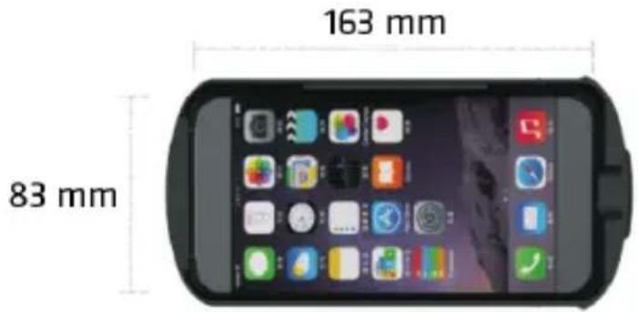 163 mm 83 mm