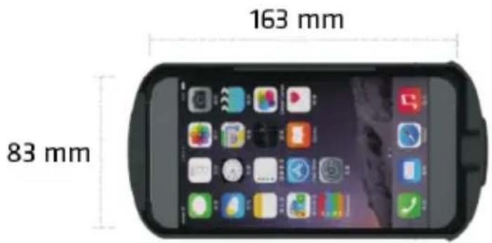 163 mm 83 mm