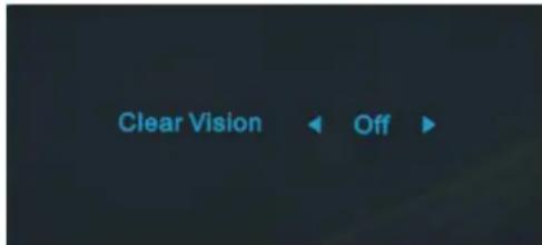 Clear Vision ← Off ►
