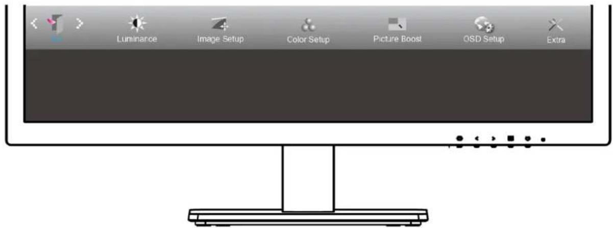 Luminance Image Setup Color Setup Picture Boost QSD Setup Extra