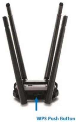 TRENDNET AC1900 - WPS conncon using the hardware push buon - 2