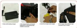 QFX BIK-20 - THE USE OF THE BATTERY - 1