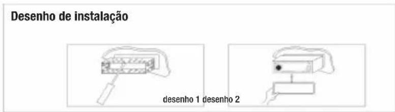 Desenho de instalação desenho 1 desenho 2