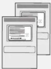 PANASONIC DMR-UBX4030 - B-CAS カードを台紙からはがす - 2