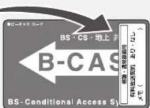 B-CAS BS-CS-地上井 BS-Conditional Access Site