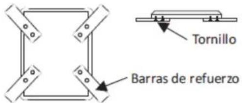 Tornillo Barras de refuerzo