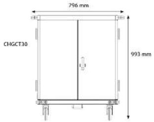 CHGCT30 796 mm 993 mm