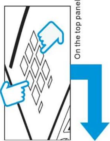 On the top pane