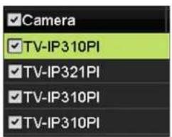 ✓Camera ✓TV-IP310PI ✓TV-IP321PI ✓TV-IP310PI ✓TV-IP310PI