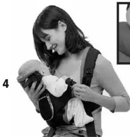 Kolcraft MLB New York Yankees - To Remove Baby from Carrier Para remover al bebé del transportador - 3