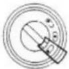 Anker-Bernette 712 - STITCH INDICATOR (DISPLAY) + COLOR CODE Models: 729, 729E, 829, 829E - 25