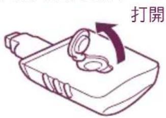 打開