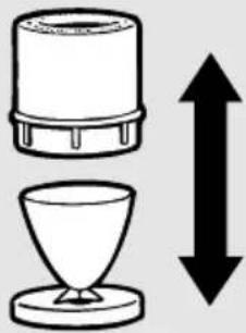RCA YBXR1060 - Agitator Cap or Fabric Softener Dispenser (depending on model) - 3