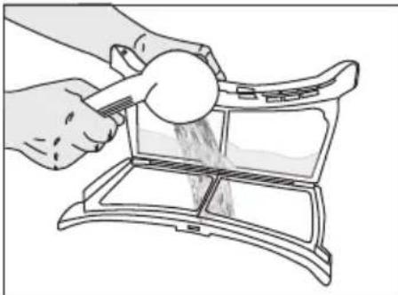 Saivod STE 74 BA+ - Cleaning Lint Filter / Loading Door Inner Surface - 8
