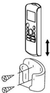 KELVINATOR KSV25CRG - Location of the remote controller - 1