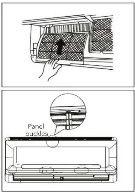 Panel buckles