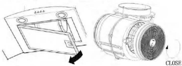 Bellini BDRA603TBX-F - Hints for exhaust duct installation - 4