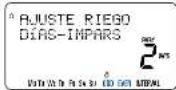 Hydro-Rain 04046 - OPCIÓN DE RIEGO "INTERVAL" (INTERVALO) - 1