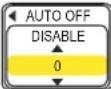3M X90w - OPTION Menu - 2
