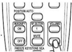 POSITION AUTO MAGNIFY ON INTSUTION 1 VOLUME MUTE OFF 2 FREEZE KEystone SEA
